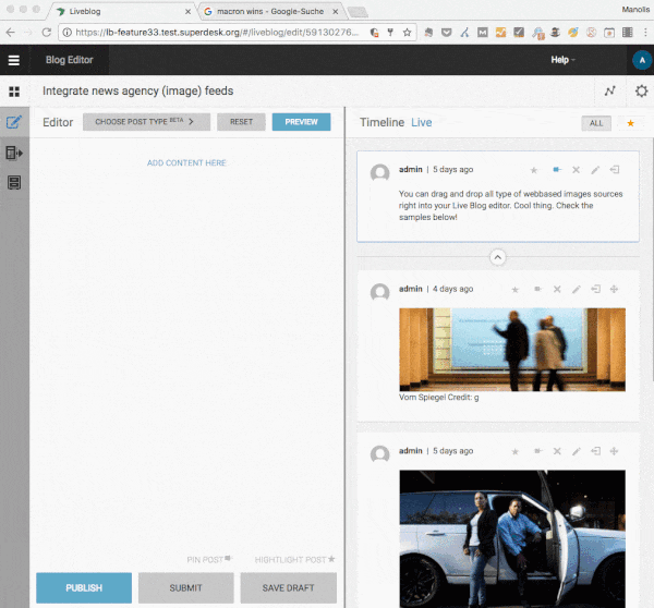 3 New Features Raising the Bar for Live Blogging