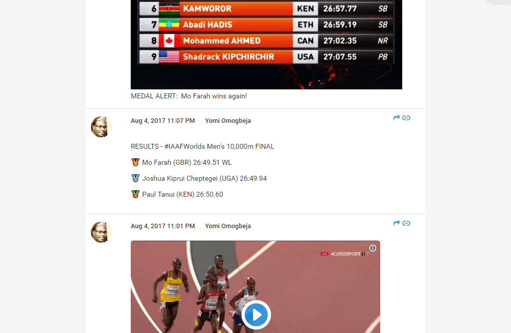 Live Blogging Sports Events Creatively with Live Blog