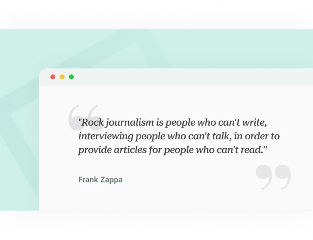 Quotes feature in Live Blog for cultural events