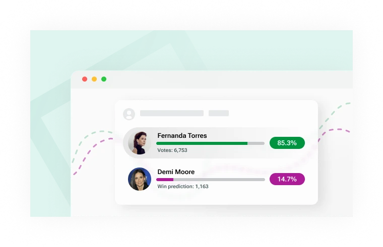 Polls feature in Live Blog for live events