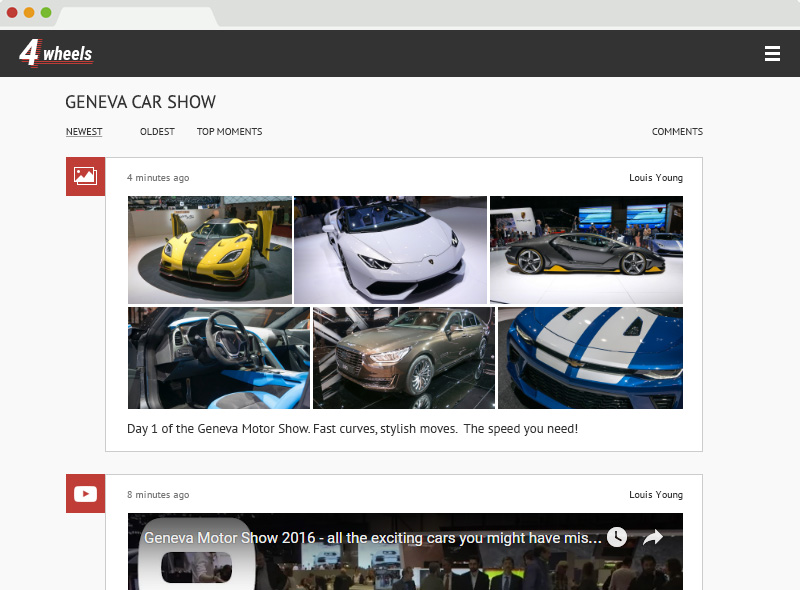 3. Publish multimedia