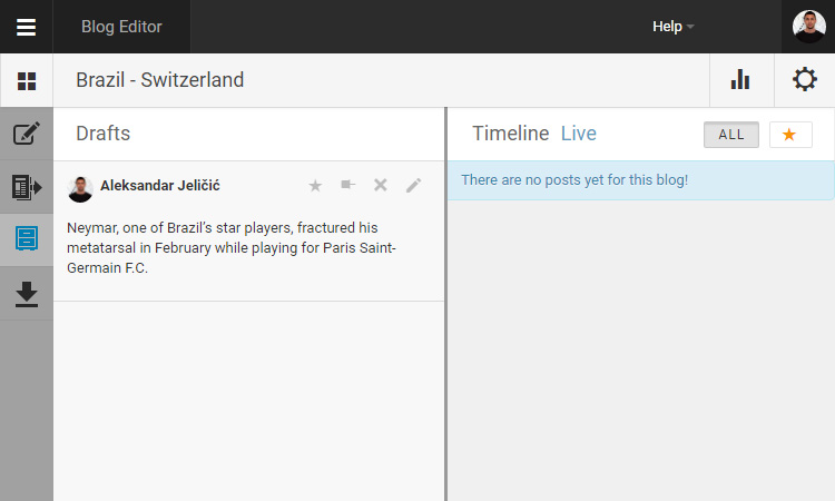Live Blogging the FIFA World Cup